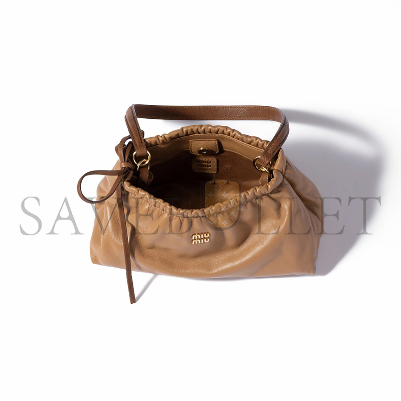 MIU MIU NAPPA LEATHER SMALL BAG 5NE030 (24*13*9cm)